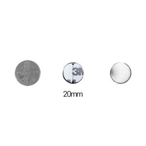 스티커 3M 양면 테이프 원형 자석 20mm x 2T ~ 30mm x 2T