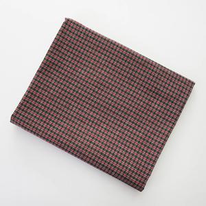 면선염 빈티지체크 따뜻한 겨울 기모원단 홈웨어 담요 식탁보 쿠션커버만들기-크리스마스캔디