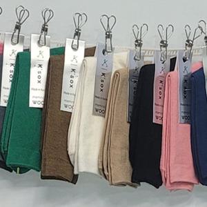 NEW/K-양말 쫀쫀한 고급 메리노울 양말/수면/임산부/얇고따뜻