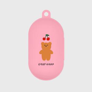 Cherry big bear_4colors(버즈 젤리케이스)