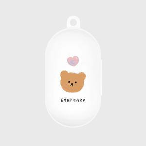 Dot love and bear_2colors(버즈 젤리케이스)