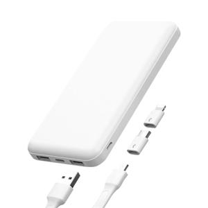 세인트비 슬림 듀얼 보조배터리 ST-PB100S C타입8핀젠더포함 발열조끼전용 보조배터리