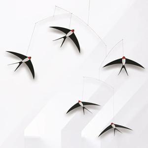 덴마크 플렌스테드 모빌 - 제비(Flying Swallows)