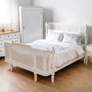 아르떼 프렌치 라탄 엔틱 침대 퀸 프레임 신혼 침대 추천