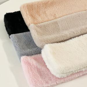 파스텔 밍크퍼 목도리 에코퍼 페이크퍼 머플러 데일리 겨울 크리스마스 선물 (6color)