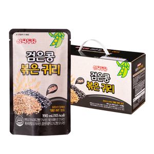 검은콩 볶은귀리 파우치 두유 190ml 15팩