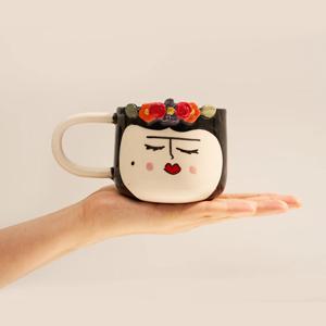 터키 핸드메이드 프리다 머그컵