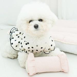 루나 강아지 침대 쿠션 애견 방석 베개 극세사 꿀잠 고양이 사계절 대형