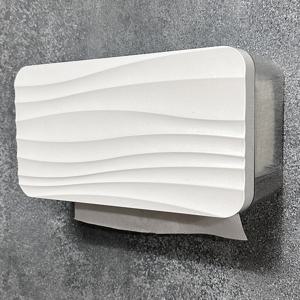 뽑아쓰는 핸드타올케이스 화이트 무타공 휴지케이스 소형