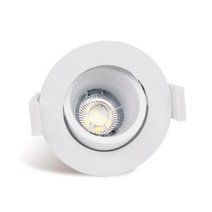 LED 다운라이트 에코케이브 COB 3W 직회전 원형 플리커프리 매립등