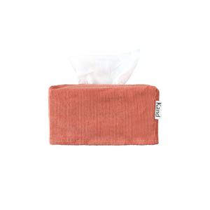 Pumpkin Orange Spring 코듀로이 티슈케이스 (2sizes)