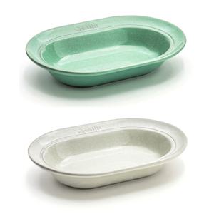 카레 깊은 접시 24cm - 화이트트러플, 세이지그린 2컬러