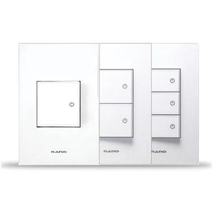 나노 아트2 화이트 전기 스위치 모음 24종