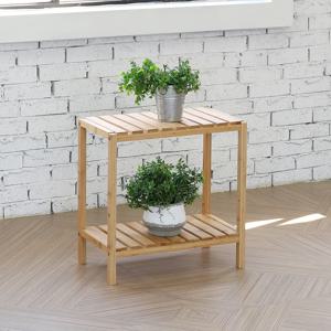 2단 다용도 화분선반 화분받침대 다육이선반 플랜테리어 식물 진열대