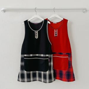 제이드 앞치마 2color