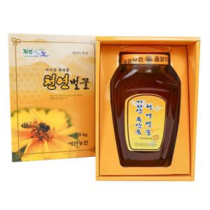 정성을담은 지리산 구례 천연벌꿀 사각병 1.2kg