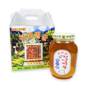 지리산 구례 천연벌꿀 병 1.2kg