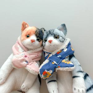 네코 양털 강아지 고양이 겨울 목도리 2colors