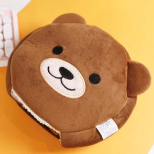 따뜻한 겨울 온열 곰돌이 마우스패드 USB 발열 사무실 손시려움 방지 손난로 온열마우스