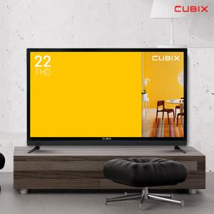 큐빅스 56cm(22인치) FHD LED TV 모니터 겸용 캠핑 CBXTV220HD