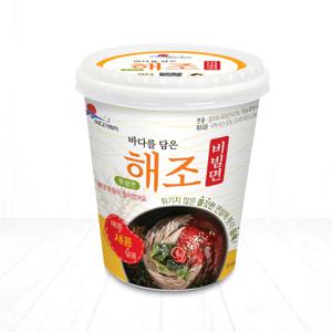 간편 컵국수 바다를 담은 해조비빔면(톳쌀면) 6개