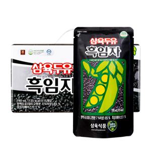 흑임자 파우치 두유 190ml 15팩