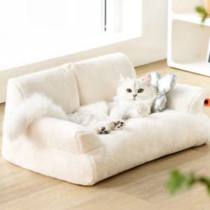 폭신 마카롱 고양이소파 강아지 방석 고양이침대 2size 4colors