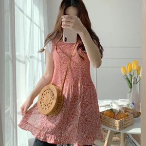쉬폰 데일리 원피스 앞치마 (2color)