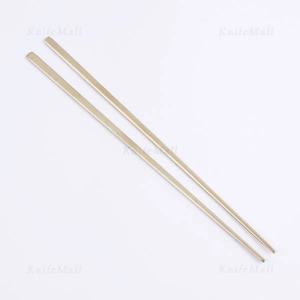 티타늄 무광 골드 라인 젓가락 1벌 / 베트남