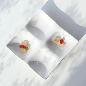 도자기 나눔접시 사절접시 네칸접시 소 반찬기 반찬 접시
