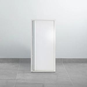 철제 캐비닛 1문 수납장 화이트 틈새 3단 서랍장