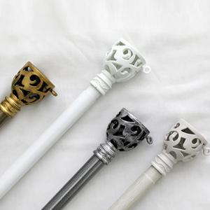 바로크 커튼봉 25mm 8size 4color (봉걸이포함)