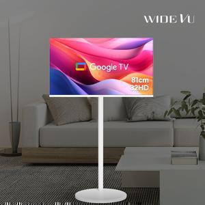 화이트에디션 구글스마트81CM(32인치)HDTV와이드무빙뷰 삼탠바이미 거치가능