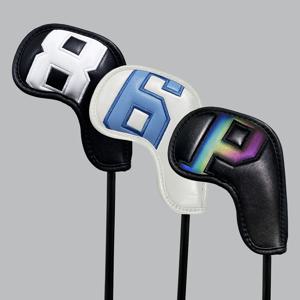 빅넘버 아이언커버 골프 헤드커버 가죽 골프채 세트