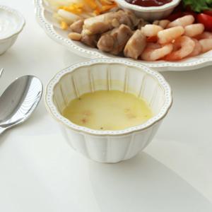 신혼 빈티지 앤틱 예쁜 도자기 커플 식기 대접 소스볼 종지 밥 국 그릇