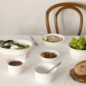 심플 도자기 그릇 4인 세트 신혼부부 홈세트 이비티4인20P