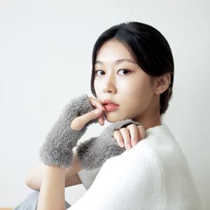 양털 핸드워머 핑거리스장갑 여성 겨울 팔토시 방한 암워머