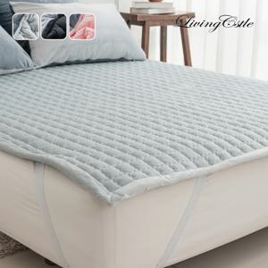 국산 겨울 가벼운 3mm 극세사 침대 누빔 패드 SS/Q 블란도 이부자리 3컬러