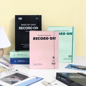 레코드온 6공 바인더 A5 4colors (포카 네컷앨범)