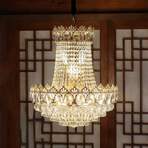 마멜라 14등 크리스탈 샹들리에 조명 인테리어 식탁등 카페 (체인커버증정)