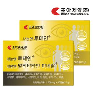 내눈엔 루테인+ 내몸엔 멀티비타민 미네랄+  1개+1개