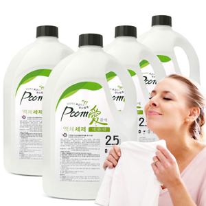 내츄럴 액체세제 2.5L x 4개 천연성분