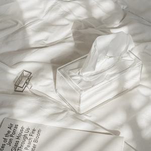 휴지케이스 투명한 아크릴 집들이선물 티슈케이스 커버 캠핑 휴지 휴지곽 휴지홀