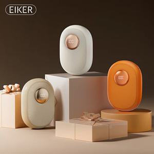 플란넬 진동마사지 휴대용 충전식 USB 전기 손난로 보조배터리 6500mAh