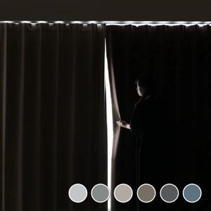 완벽한 빛차단 100% 암막커튼 방풍 방한 방음 (핀형/아일렛형) 9color