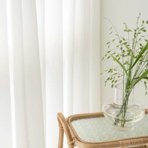 쉬폰 커튼 나비주름 거실 화이트 속지 커텐 소형 중형 대형 특대형