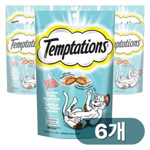 템테이션 고소한 참치맛 75g x 6개