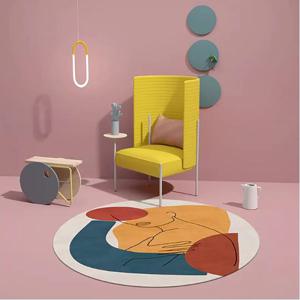 [해외] 아트뮤지엄I 사계절 원형 안방 거실 러그 & 카페트