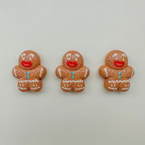 리얼 진저맨 쿠키 크리스마스 자석 마그넷 냉장고자석 귀여운 자석 3P