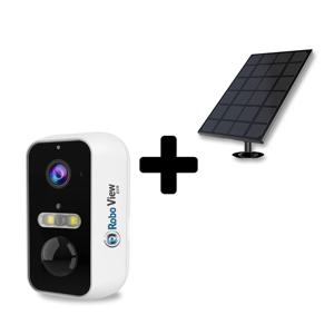 로보뷰S5+3W태양광패널 홈 IP 카메라 CCTV 배터리 무선 500만화소 QHD S53W